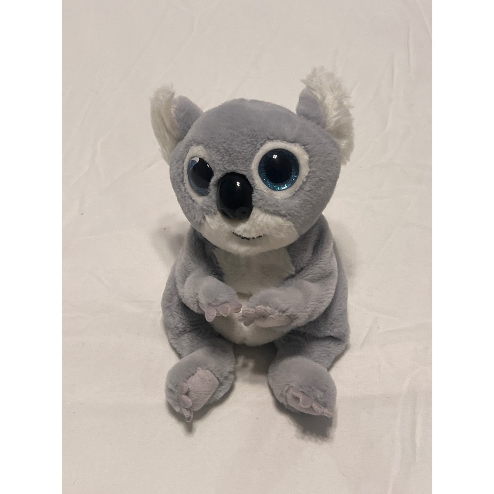 Ty Beanie Boos Melly Grey Koala Blue Glitter Eyes 6 Inch Plush Stuffed Animal
